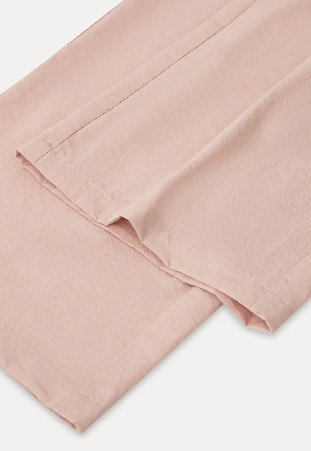 Drawstring Waist Wide Leg Casual Pants