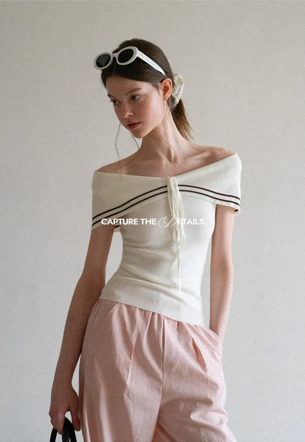 Drawstring Waist Wide Leg Casual Pants