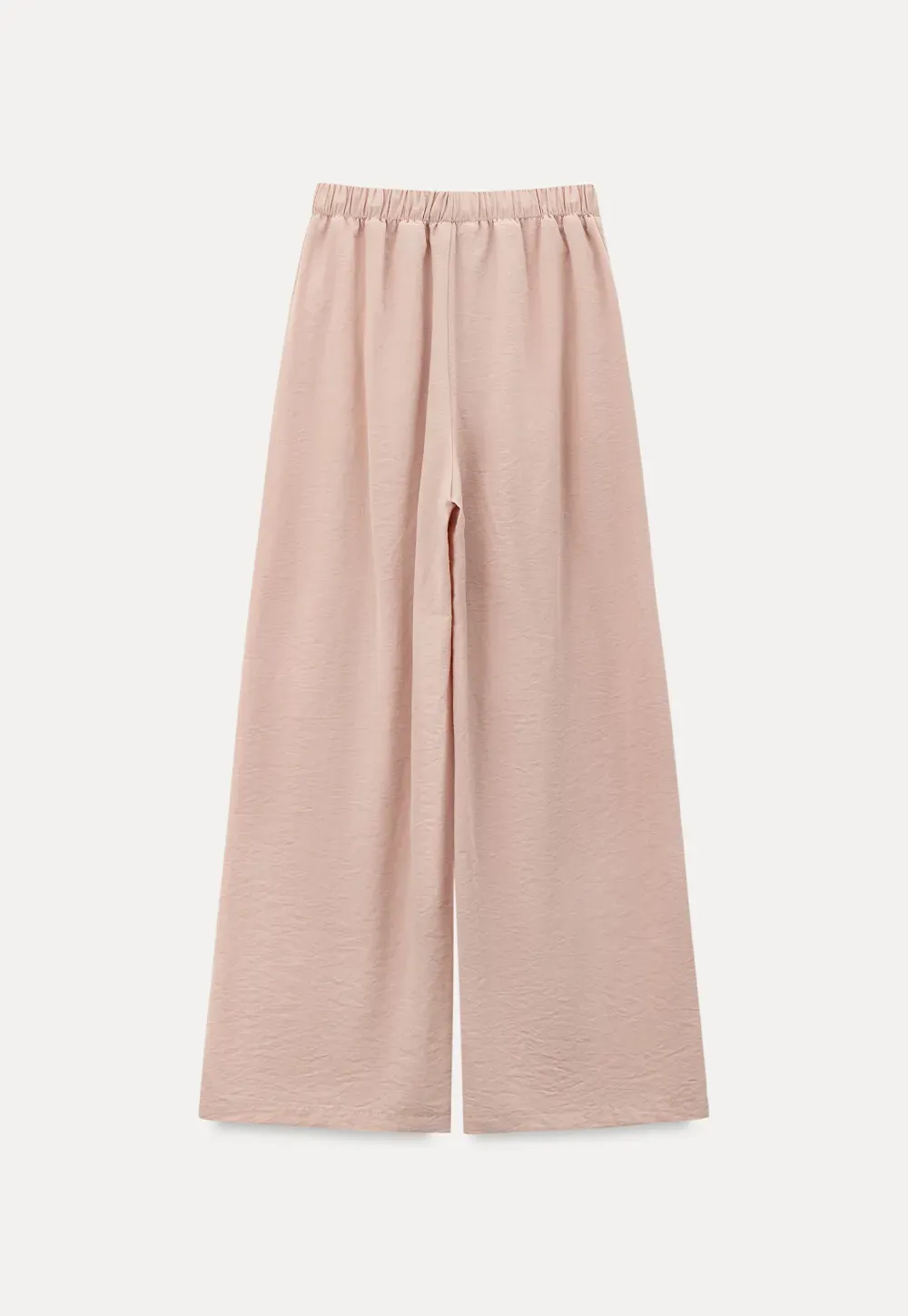 Drawstring Waist Wide Leg Casual Pants