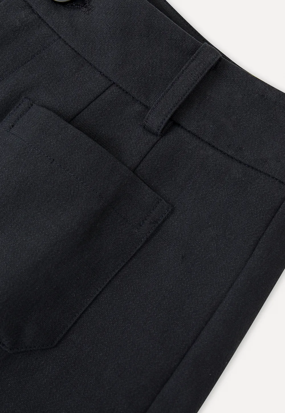 High Waist Tailored Shorts with Front Pocket