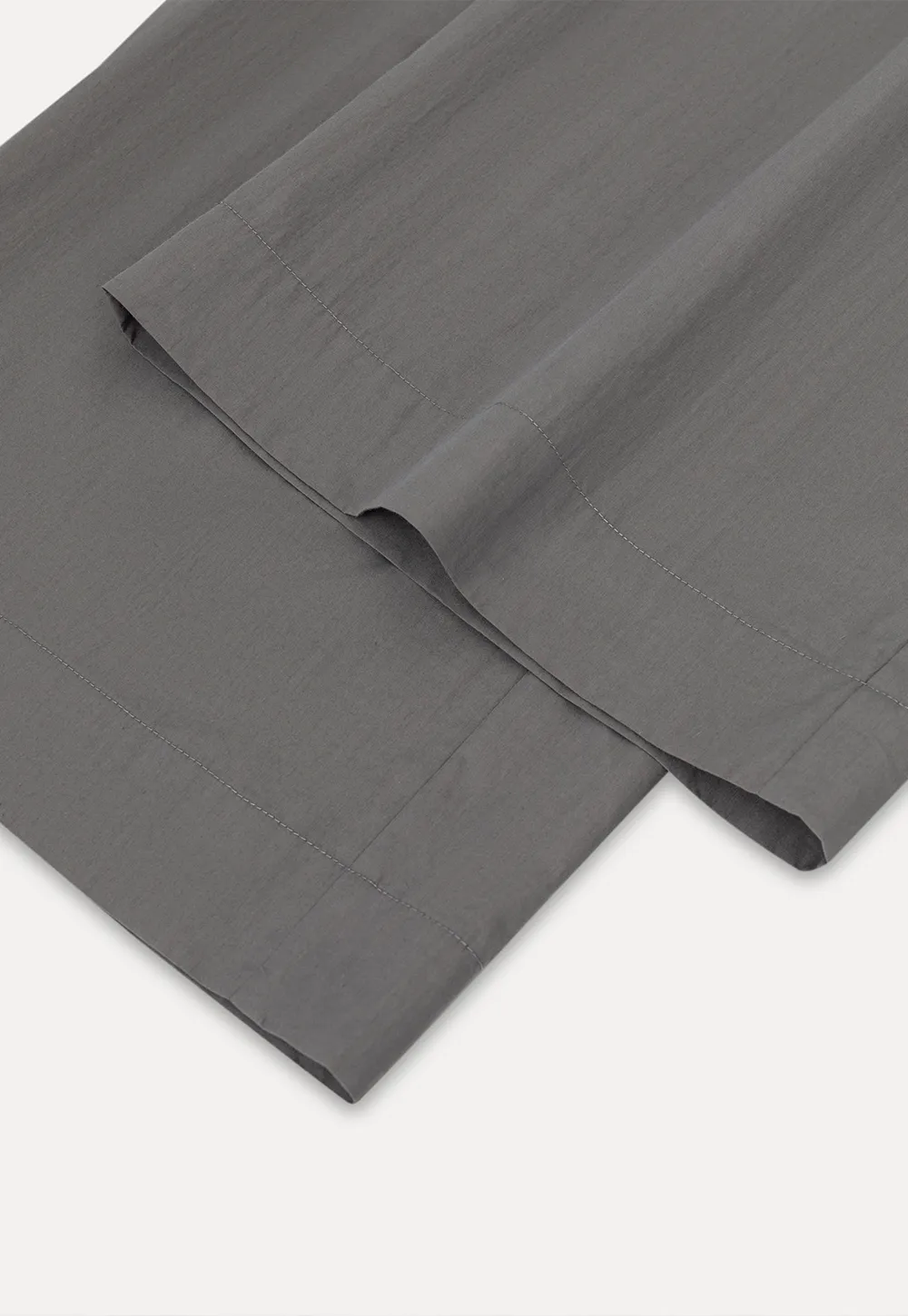 Drawstring Waist Wide Leg Casual Pants