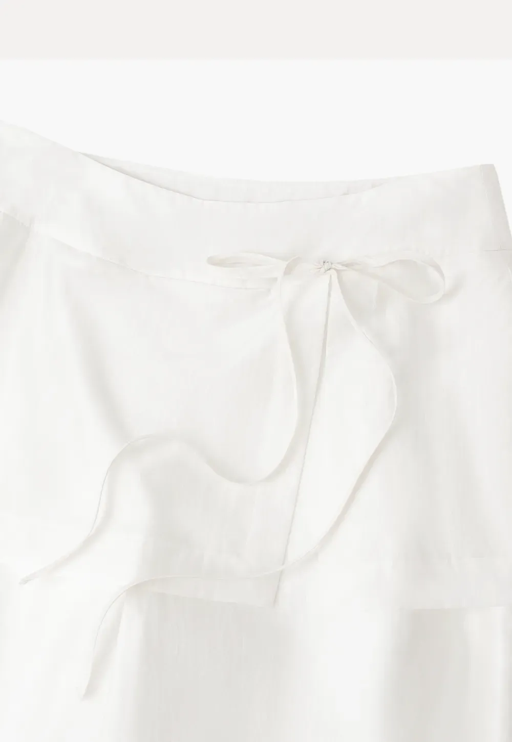 Drawstring Waist Wide Leg Casual Pants
