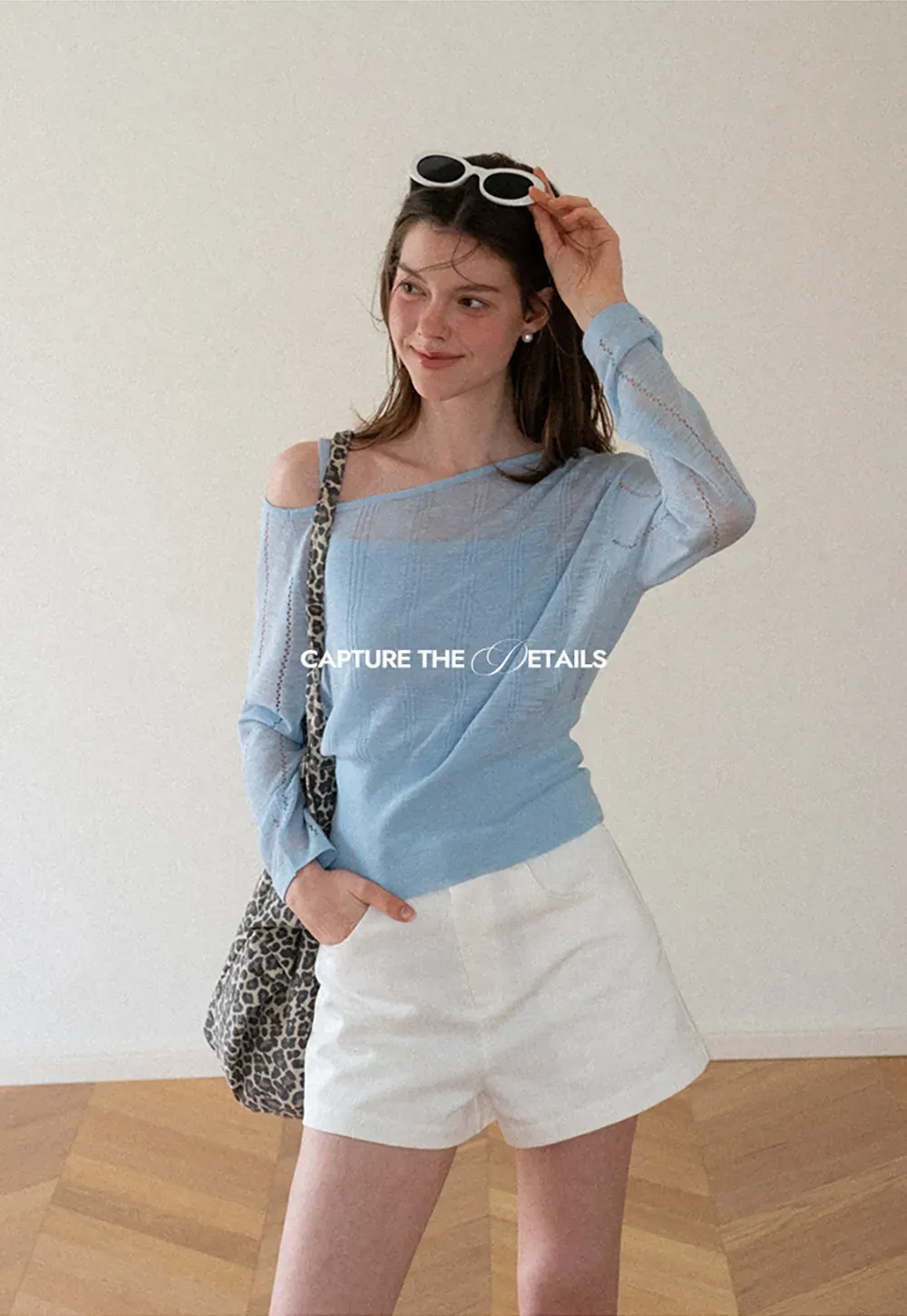 High Waist Pleated Shorts Casual Pants