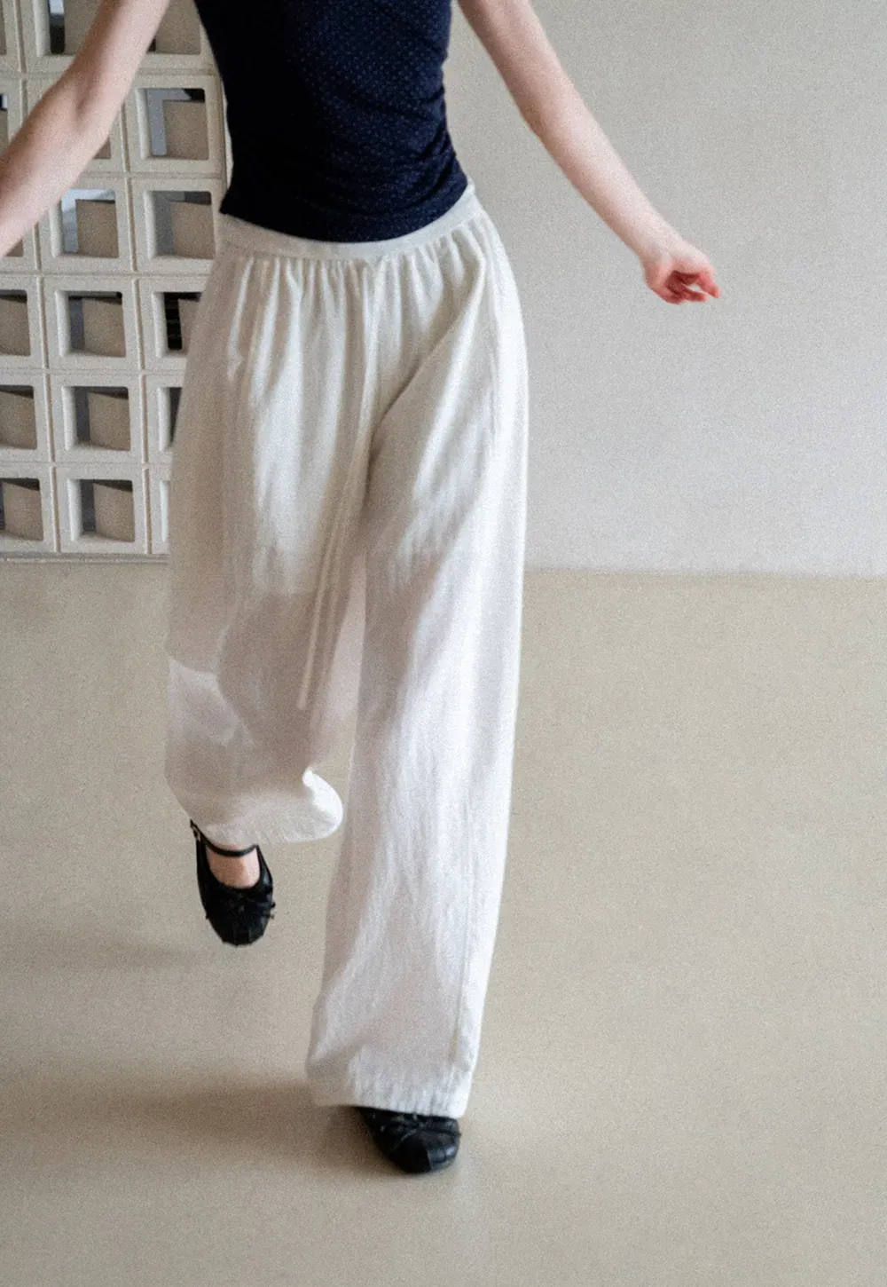 Oversized High Waist Wide Leg Casual Pants