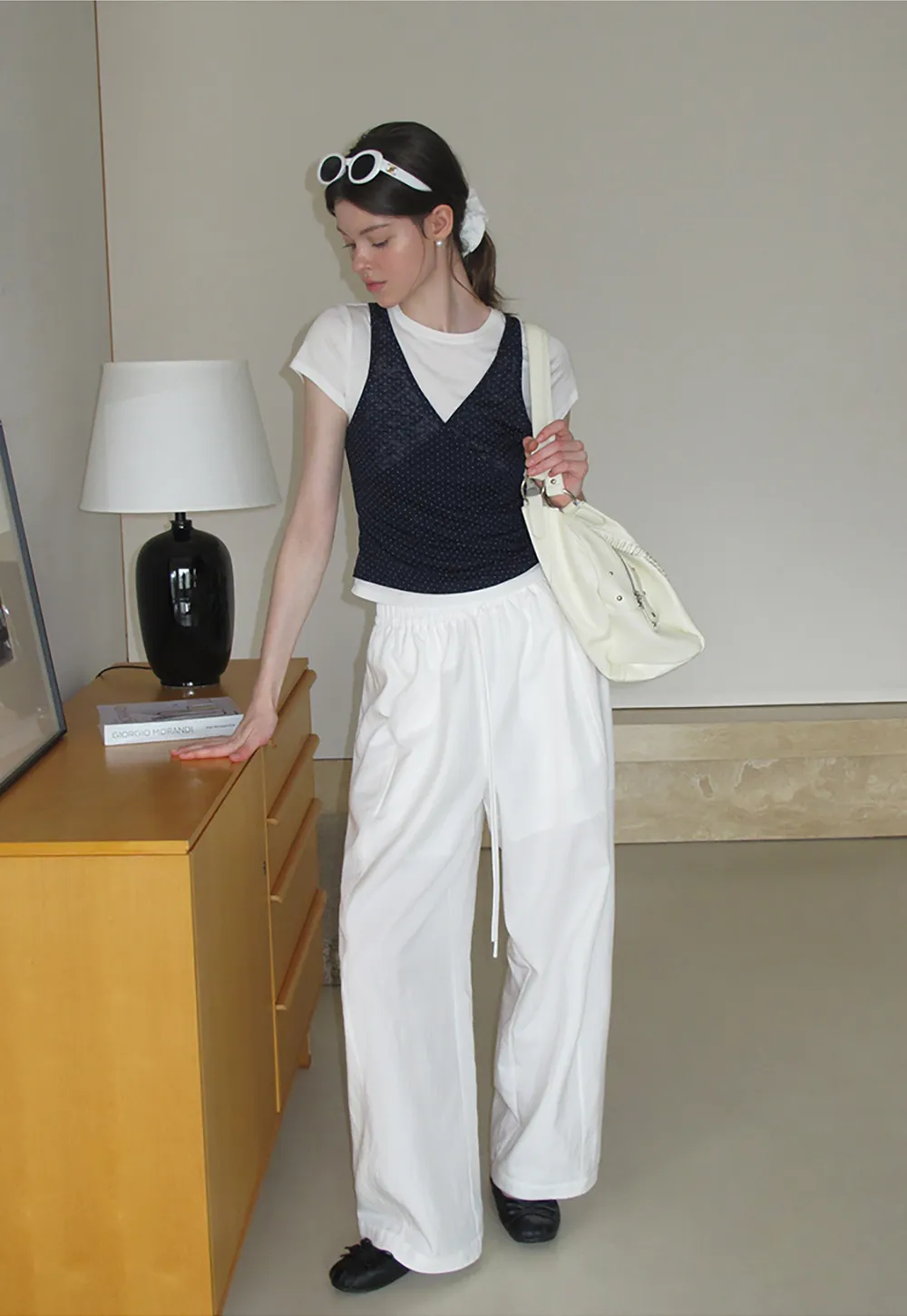 Oversized High Waist Wide Leg Casual Pants