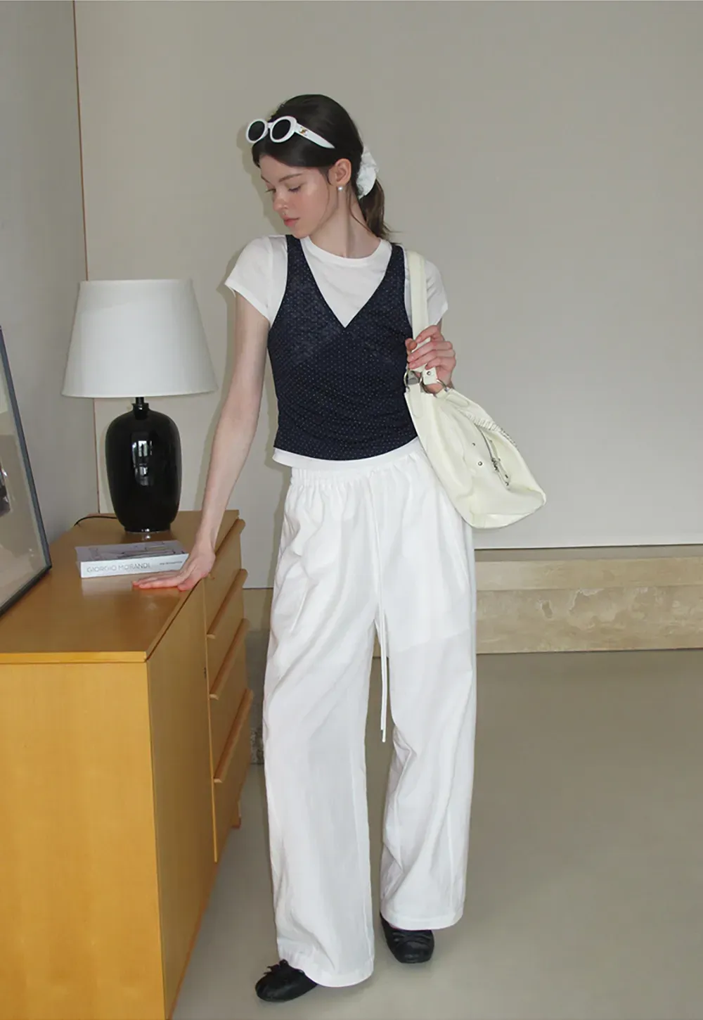 Oversized High Waist Wide Leg Casual Pants