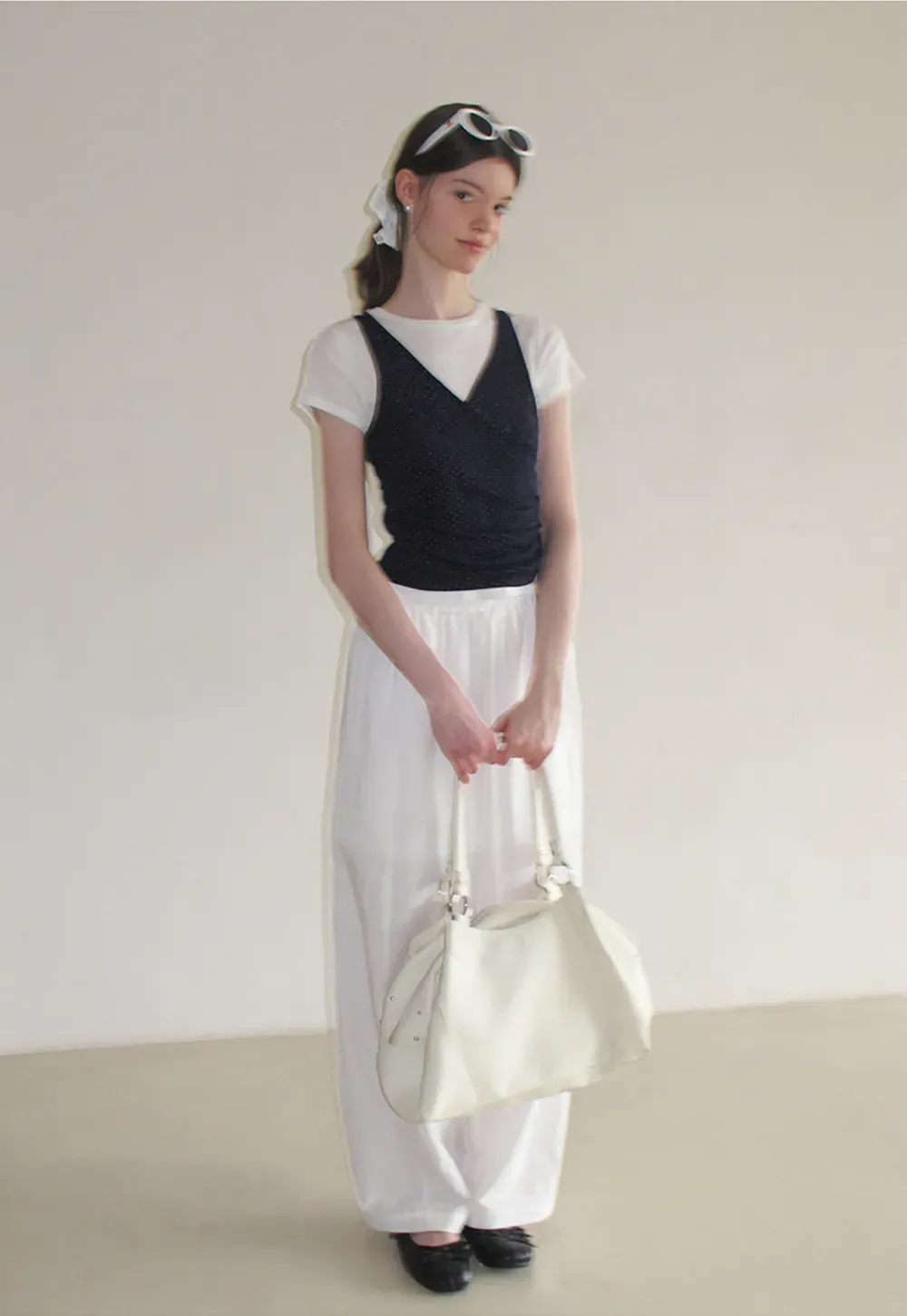 Oversized High Waist Wide Leg Casual Pants