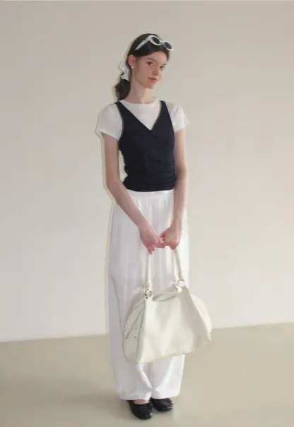 Oversized High Waist Wide Leg Casual Pants