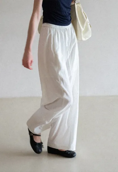 Oversized High Waist Wide Leg Casual Pants