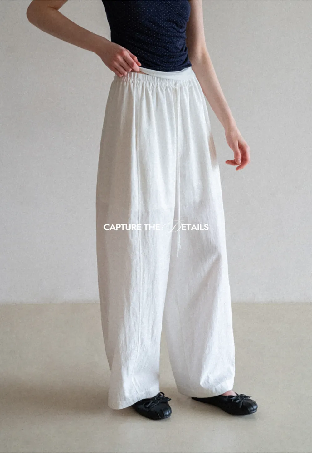 Oversized High Waist Wide Leg Casual Pants