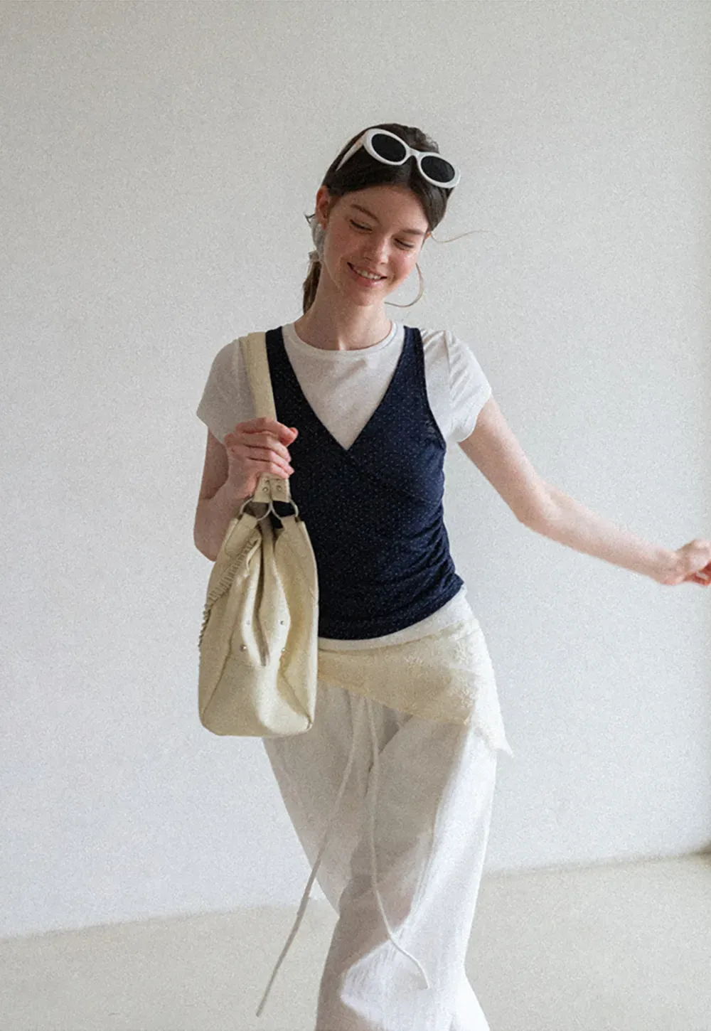 Oversized High Waist Wide Leg Casual Pants