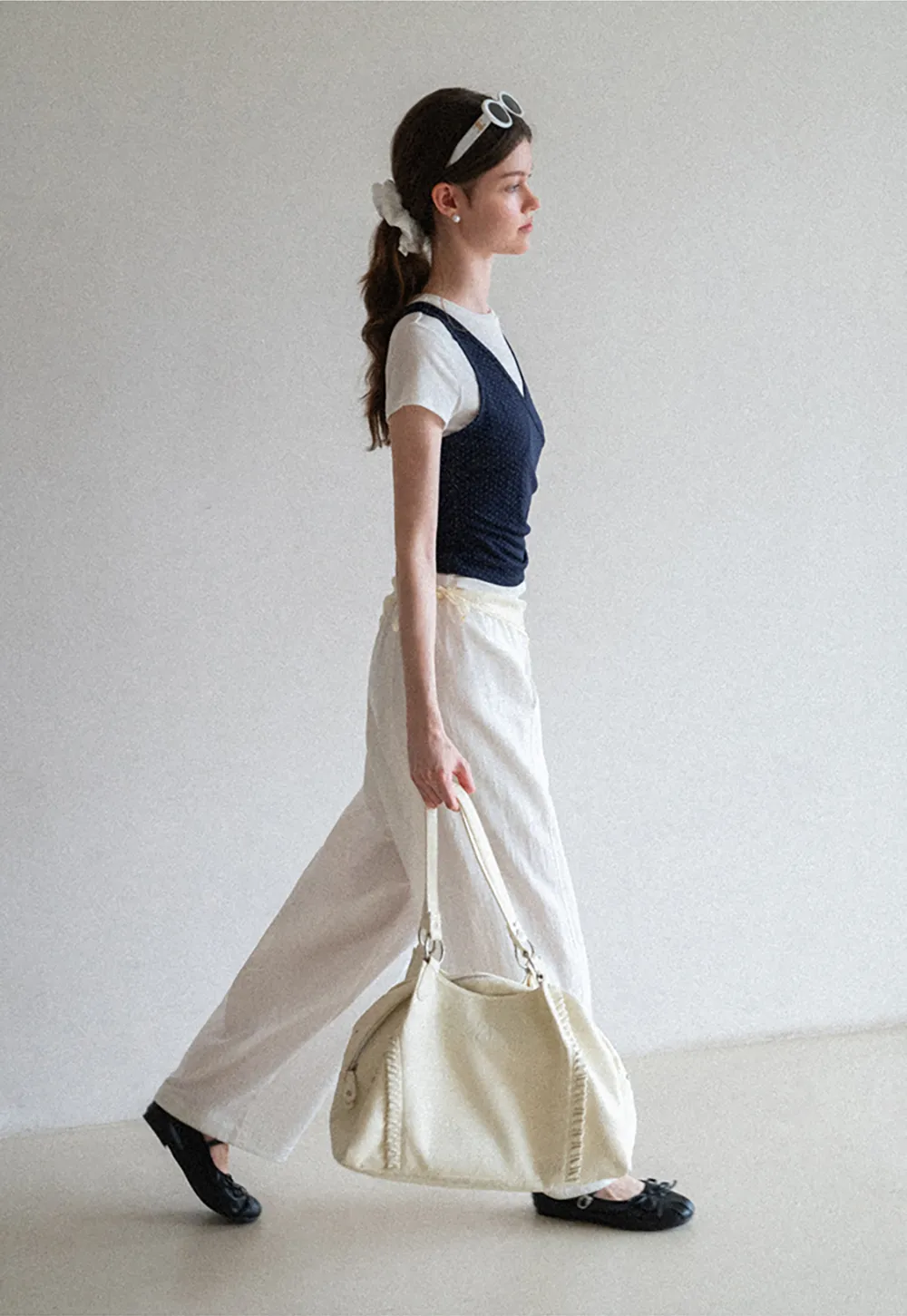 Oversized High Waist Wide Leg Casual Pants