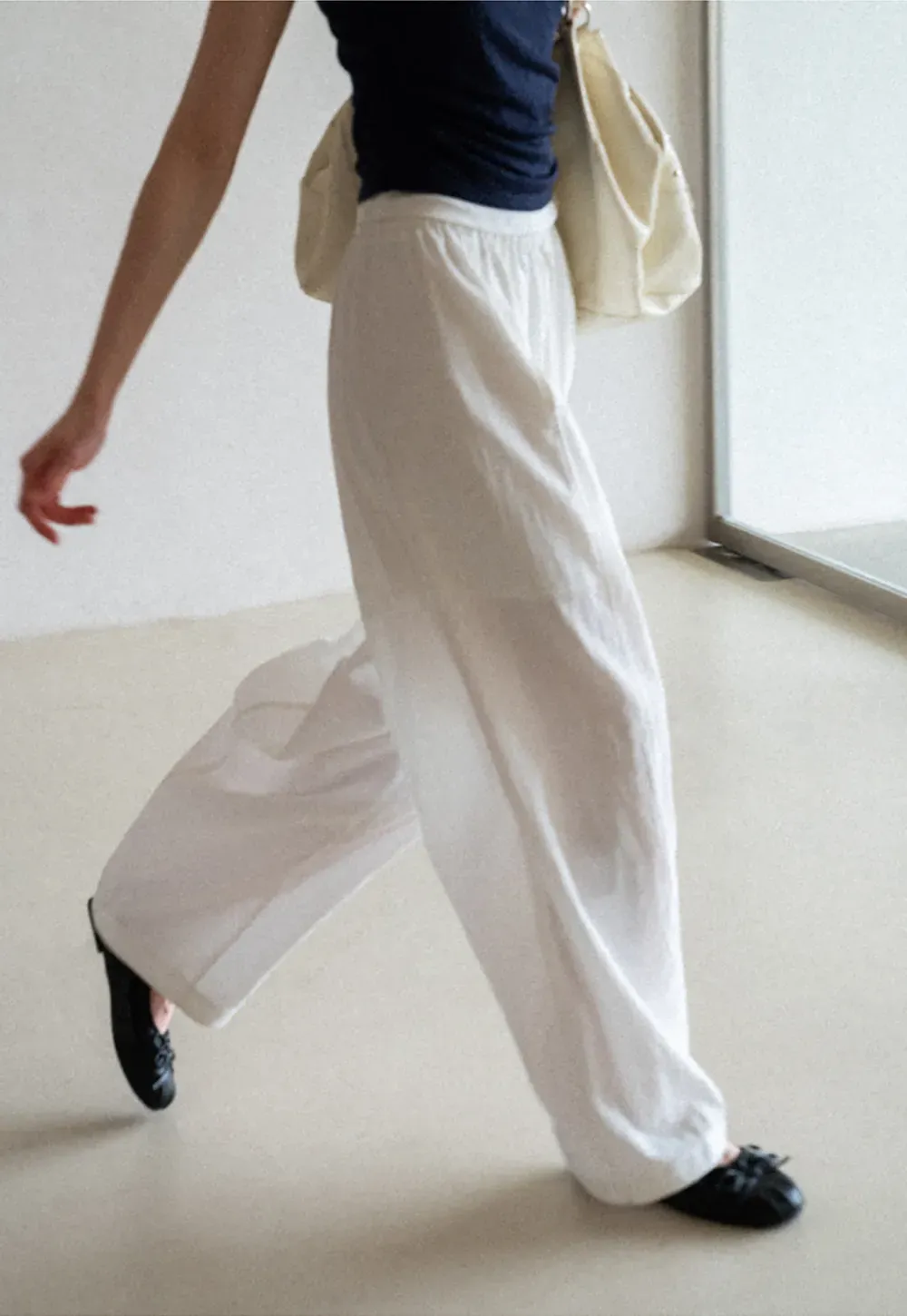 Oversized High Waist Wide Leg Casual Pants