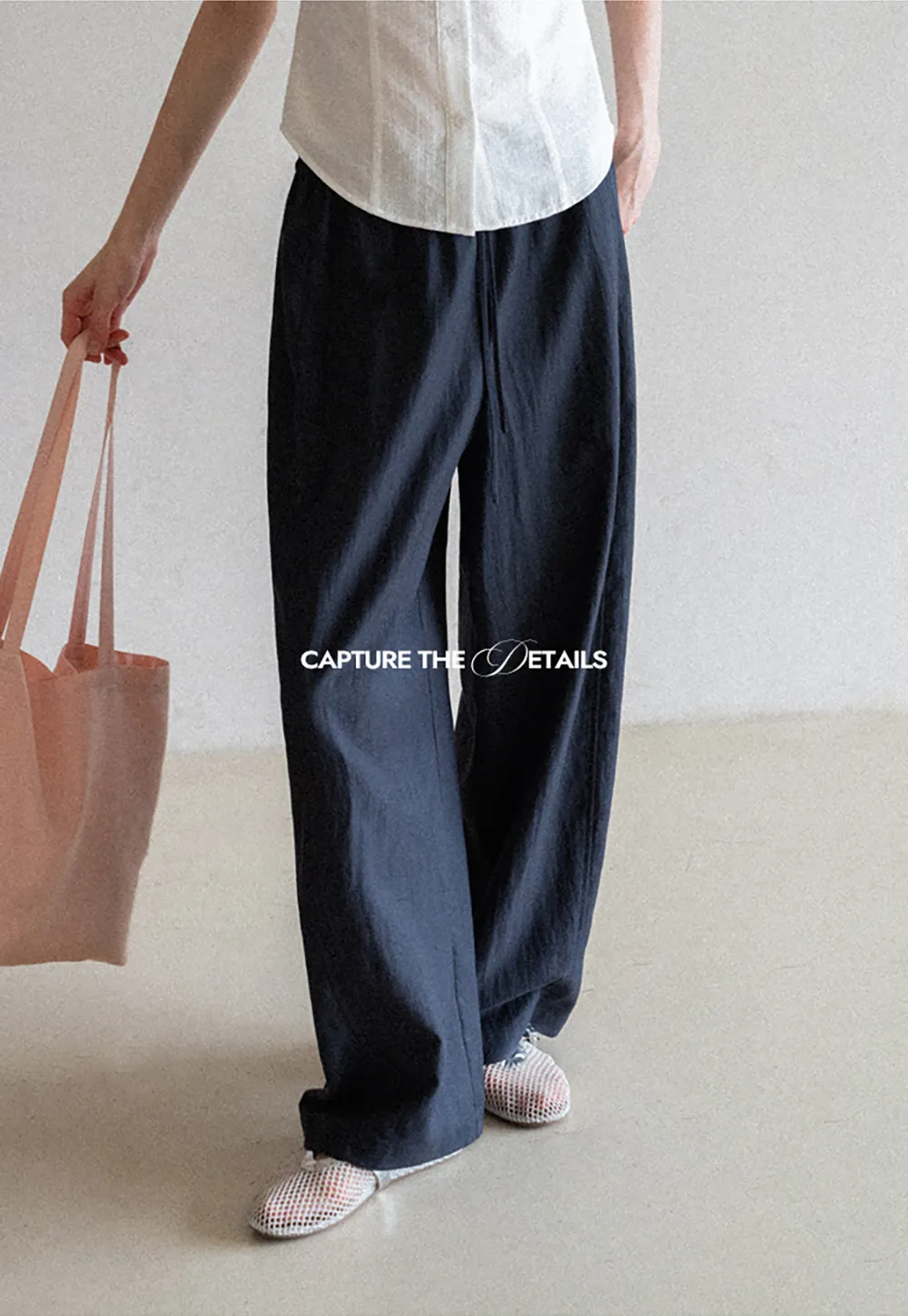 Oversized High Waist Wide Leg Casual Pants