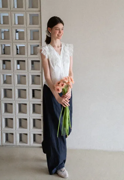 Oversized High Waist Wide Leg Casual Pants
