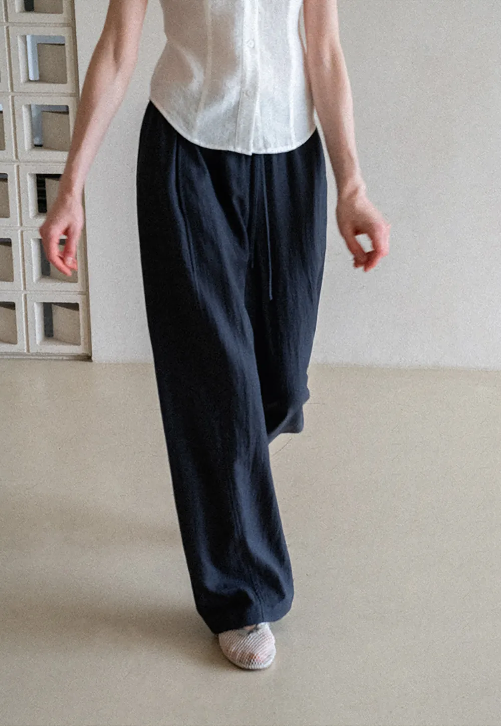 Oversized High Waist Wide Leg Casual Pants