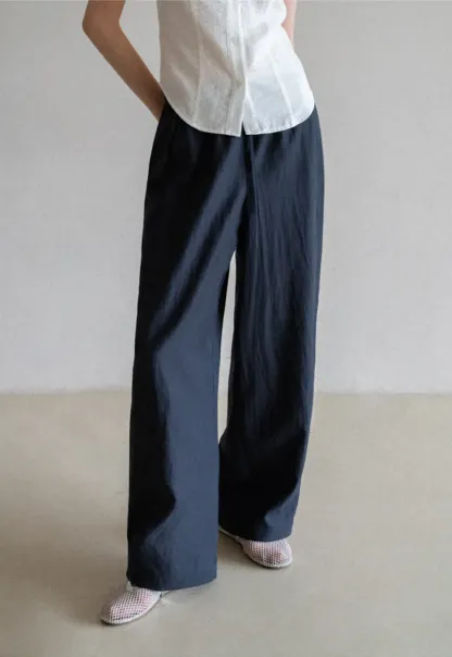 Oversized High Waist Wide Leg Casual Pants