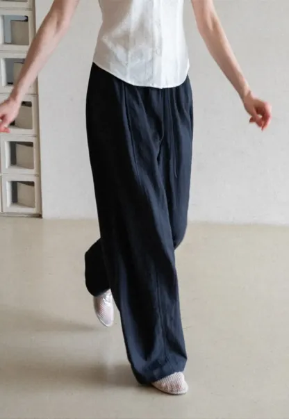 Oversized High Waist Wide Leg Casual Pants