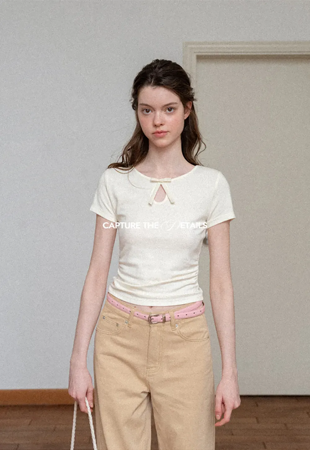 High Waist Wide Leg Straight Fit Casual Pants