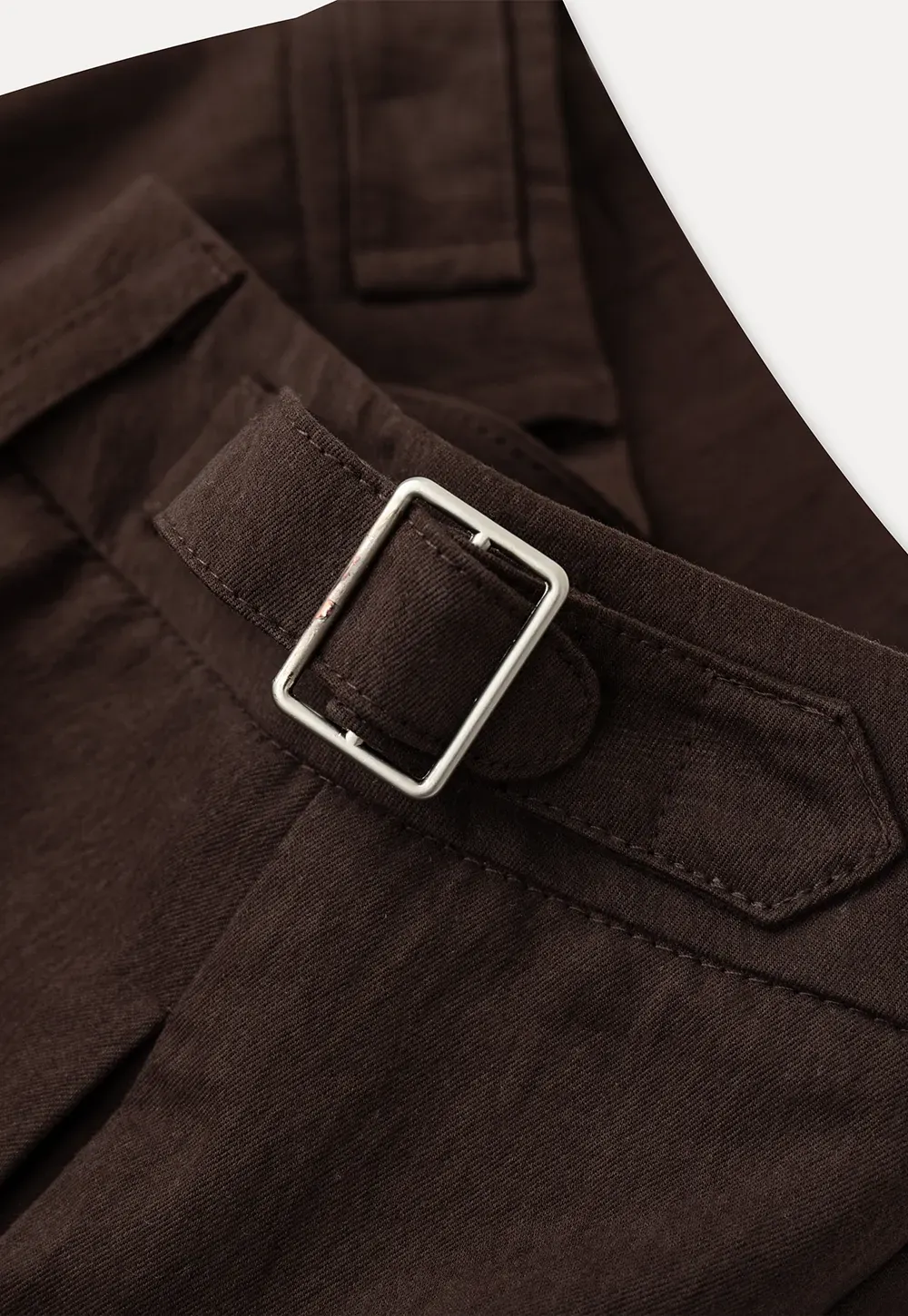High Waist Pleated Shorts Casual Pants