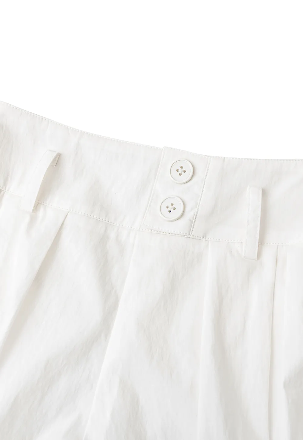 Pleated High Waist Casual Pants