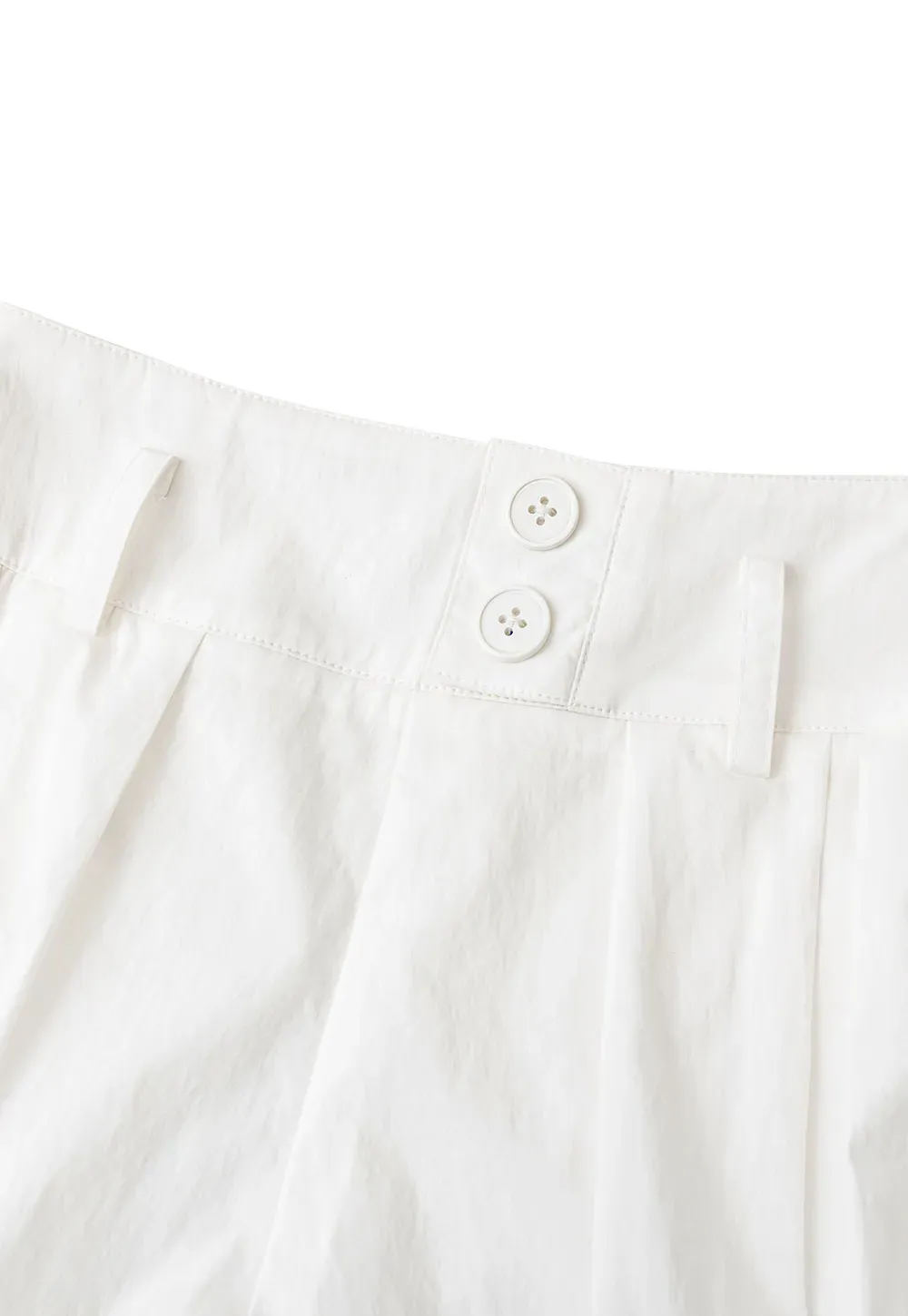 Pleated High Waist Casual Pants