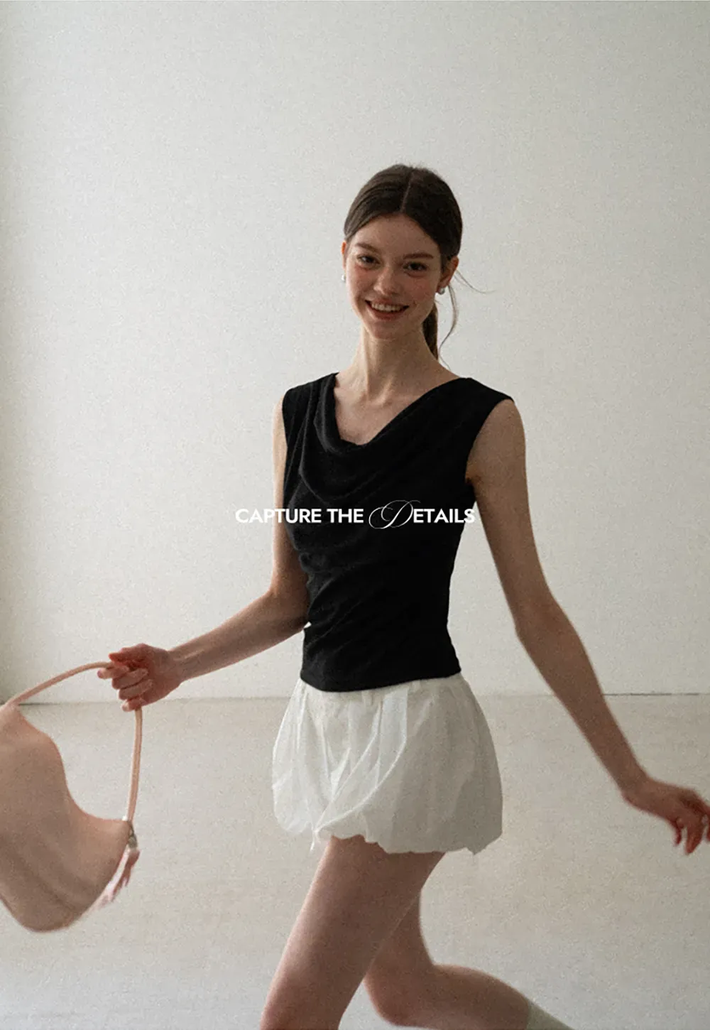 Pleated High Waist Casual Pants