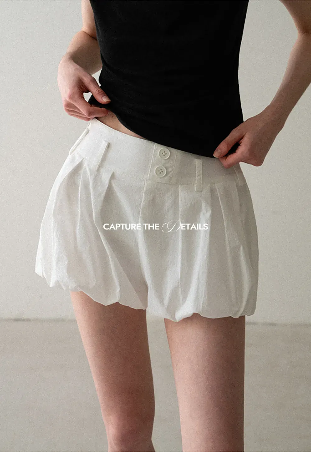 Pleated High Waist Casual Pants