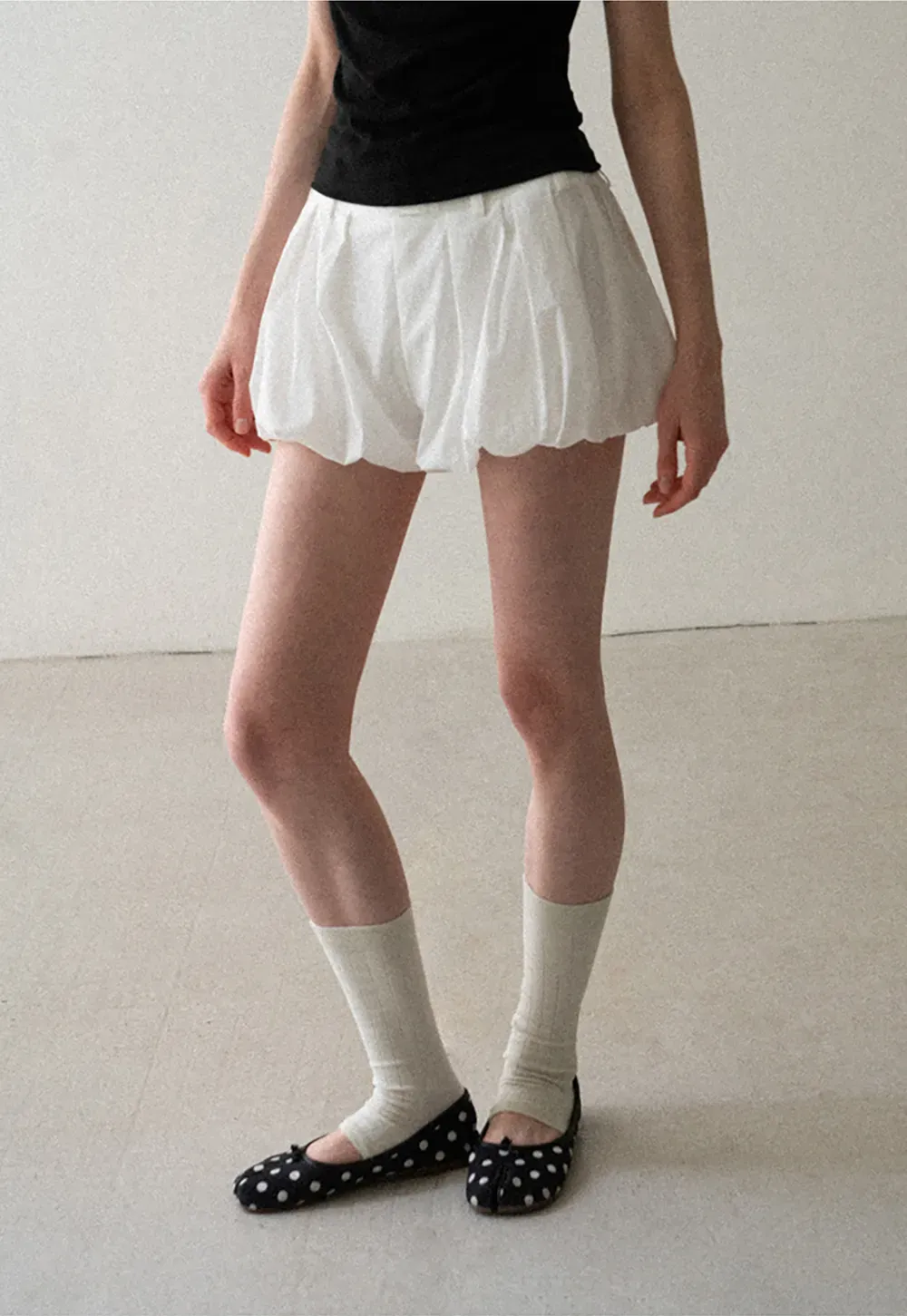 Pleated High Waist Casual Pants