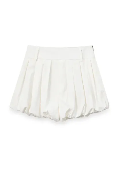 Pleated High Waist Casual Pants