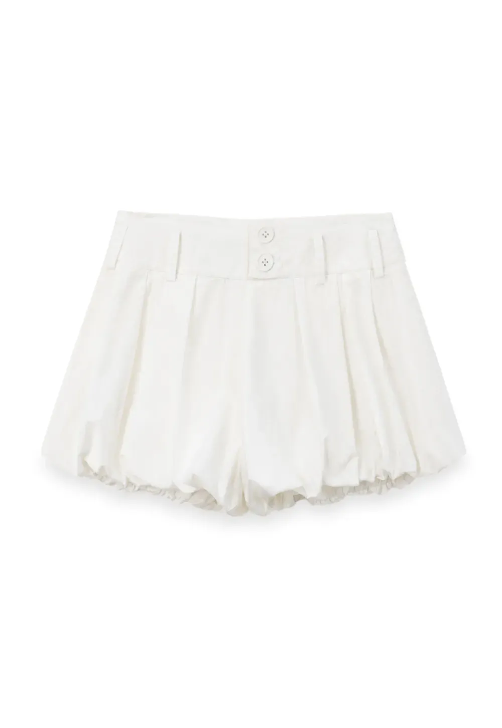 Pleated High Waist Casual Pants