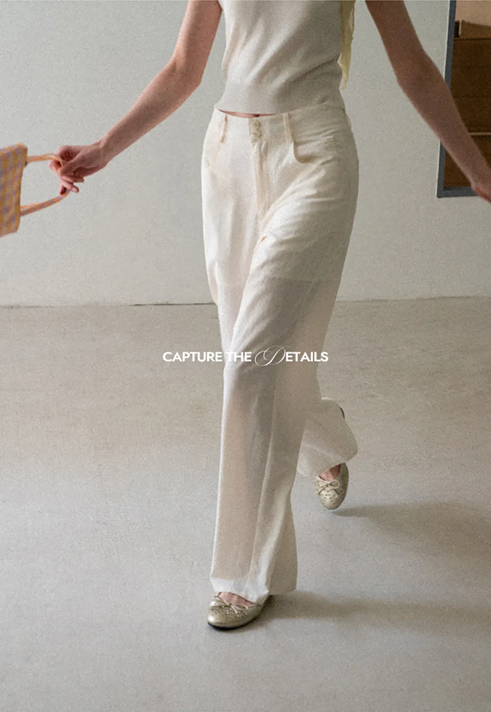 High Waist Wide Leg Casual Pants