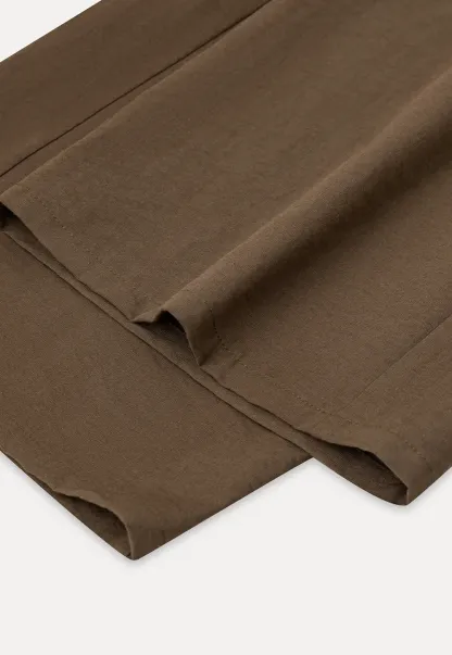 High Waist Wide Leg Casual Pants