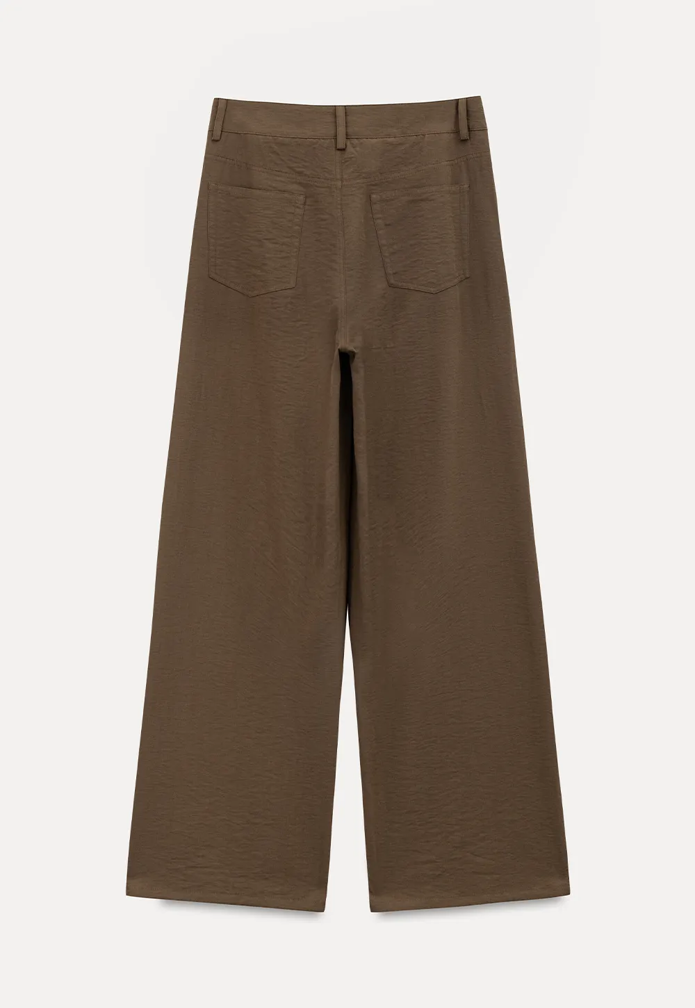 High Waist Wide Leg Casual Pants