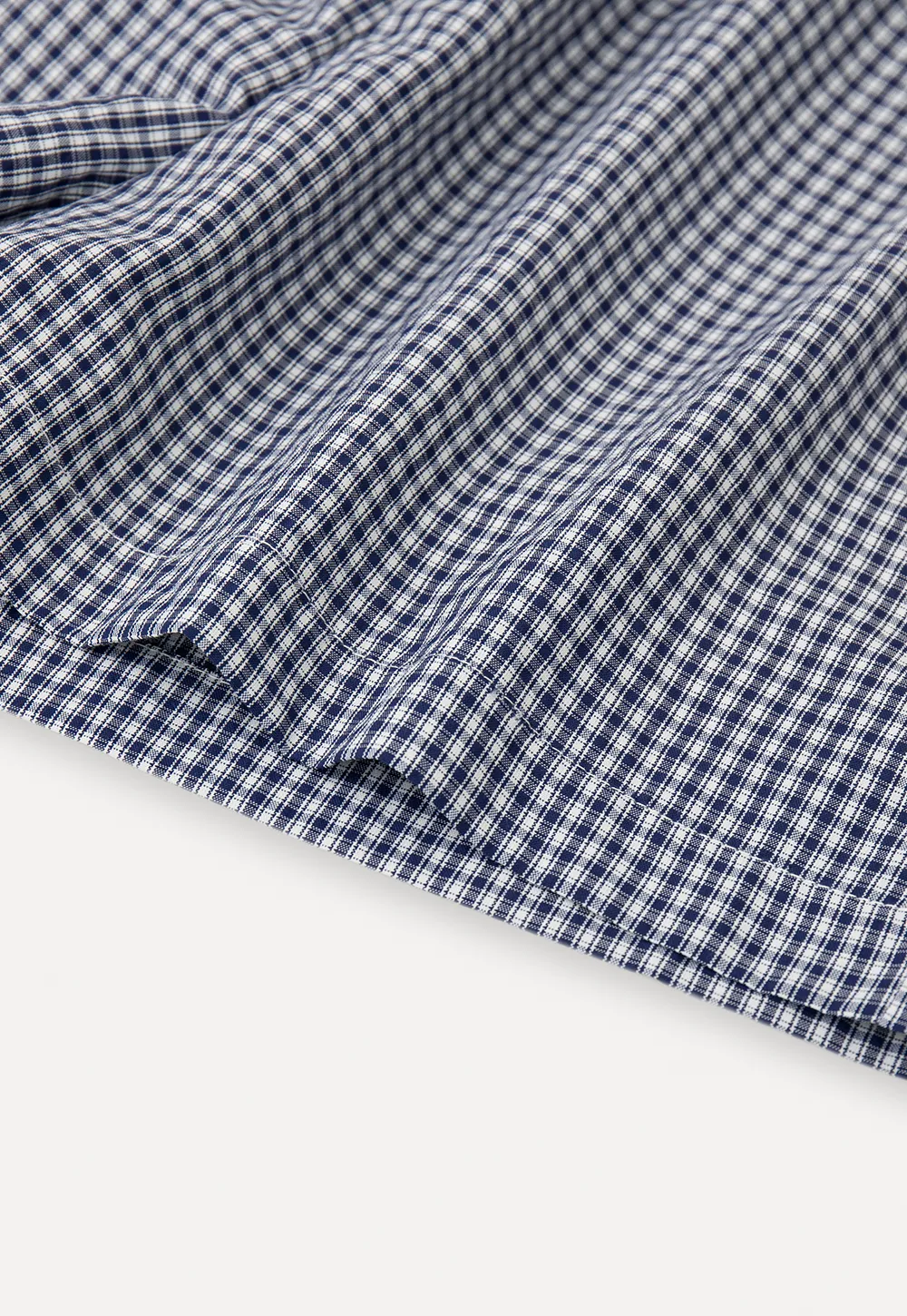 Drawstring Waist Checkered Pattern Shorts