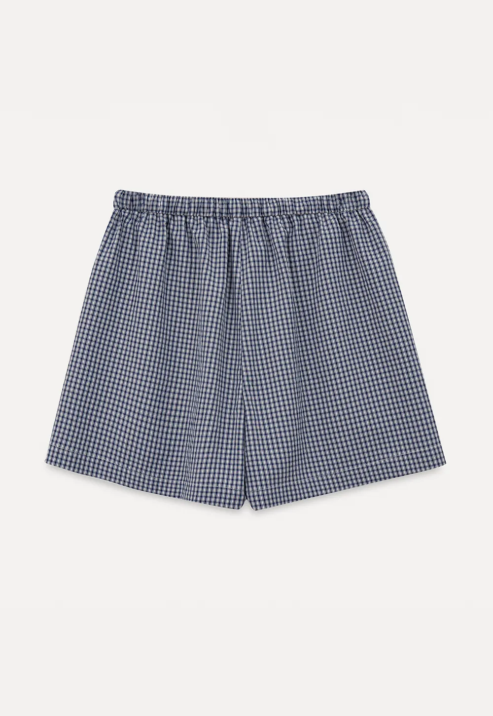 Drawstring Waist Checkered Pattern Shorts