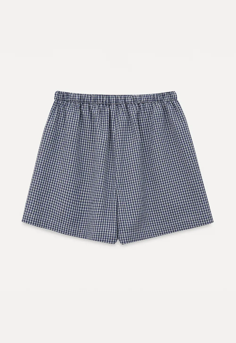 Drawstring Waist Checkered Pattern Shorts