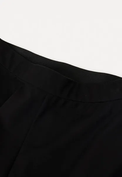 Cropped Stretch Leggings Casual Pants