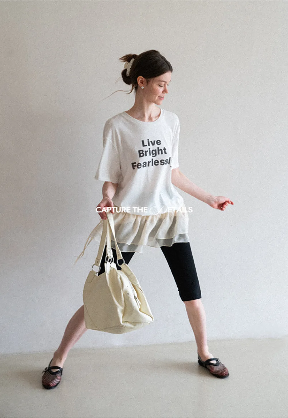 Cropped Stretch Leggings Casual Pants