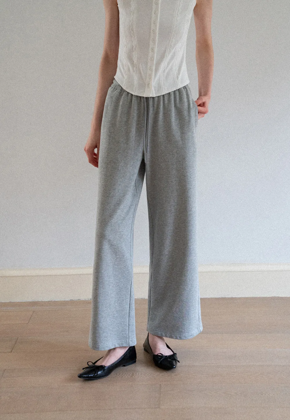 Wide Leg Relaxed Fit Casual Pants