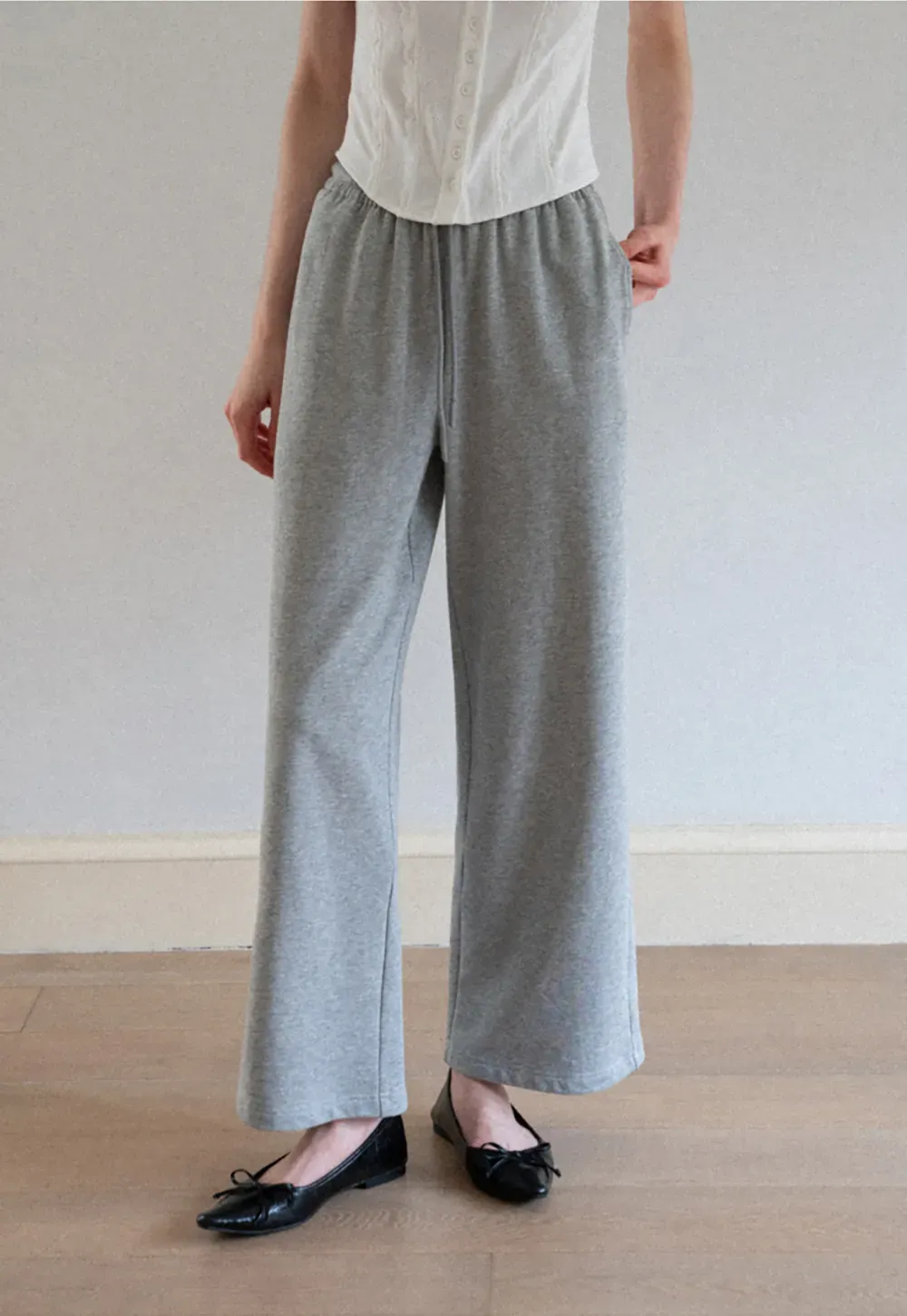 Wide Leg Relaxed Fit Casual Pants