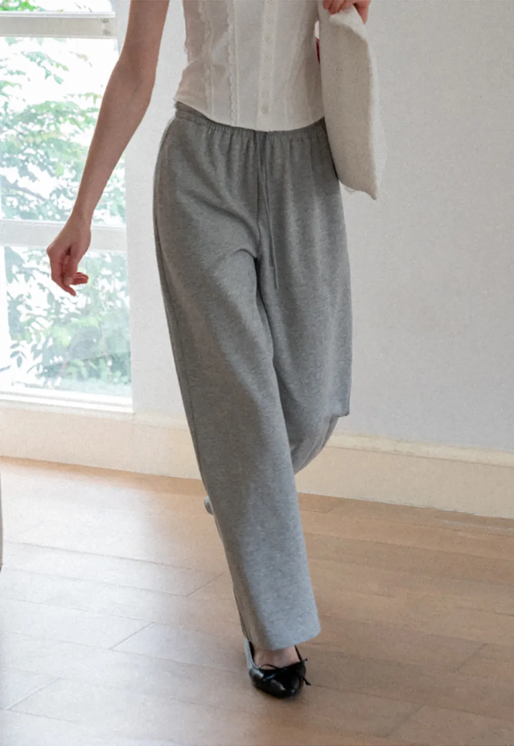 Wide Leg Relaxed Fit Casual Pants