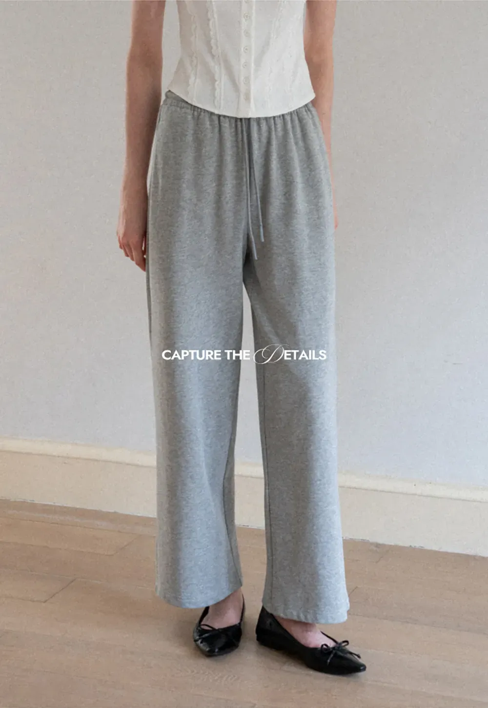 Wide Leg Relaxed Fit Casual Pants