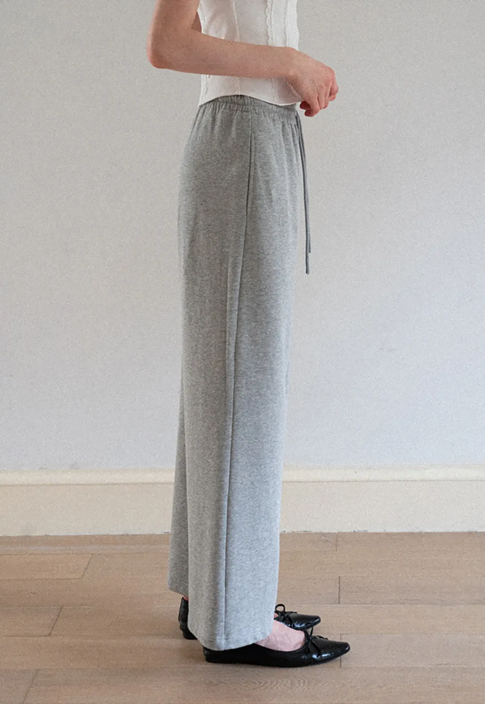 Wide Leg Relaxed Fit Casual Pants
