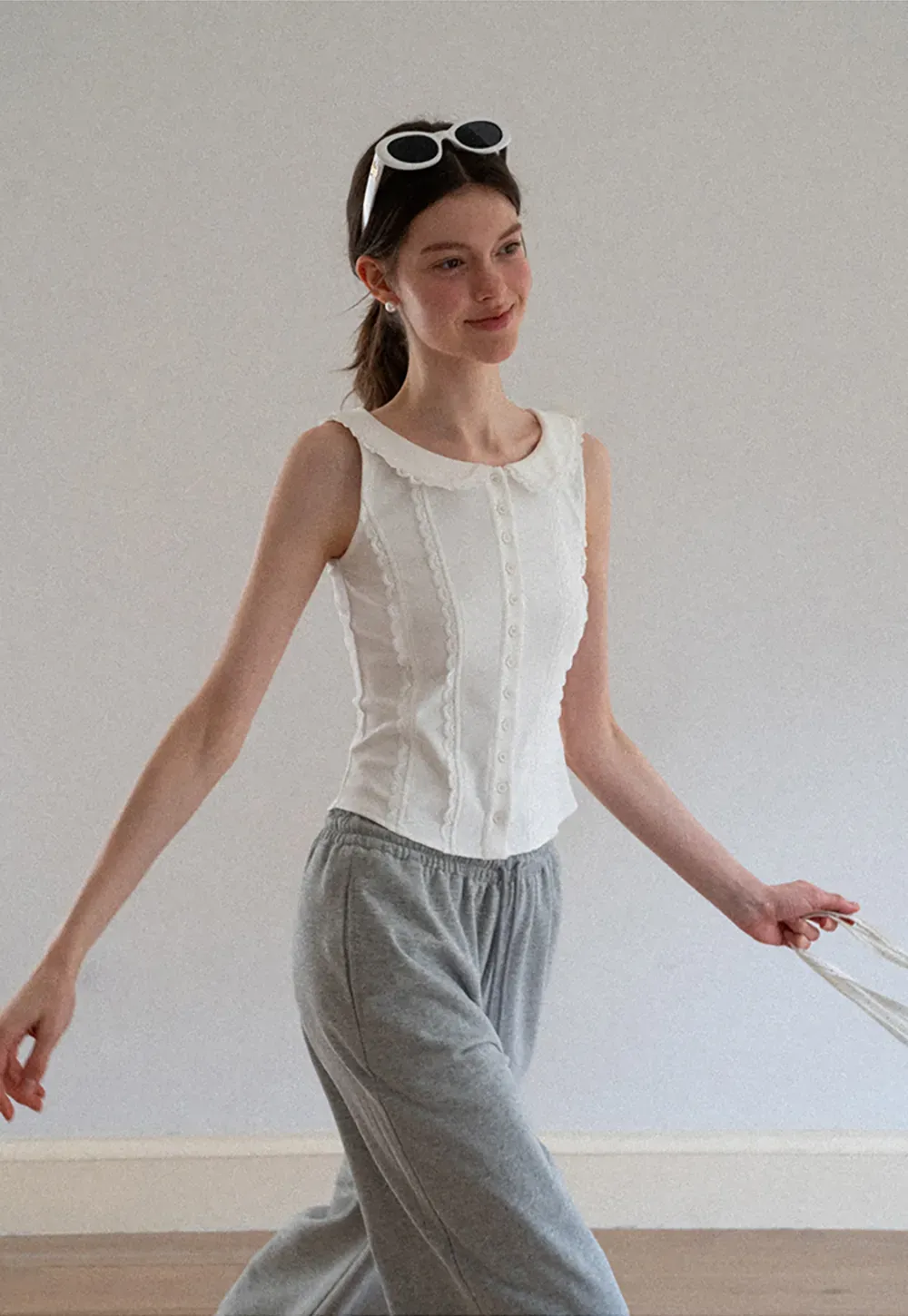 Wide Leg Relaxed Fit Casual Pants