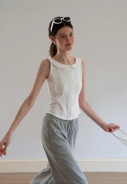 Wide Leg Relaxed Fit Casual Pants