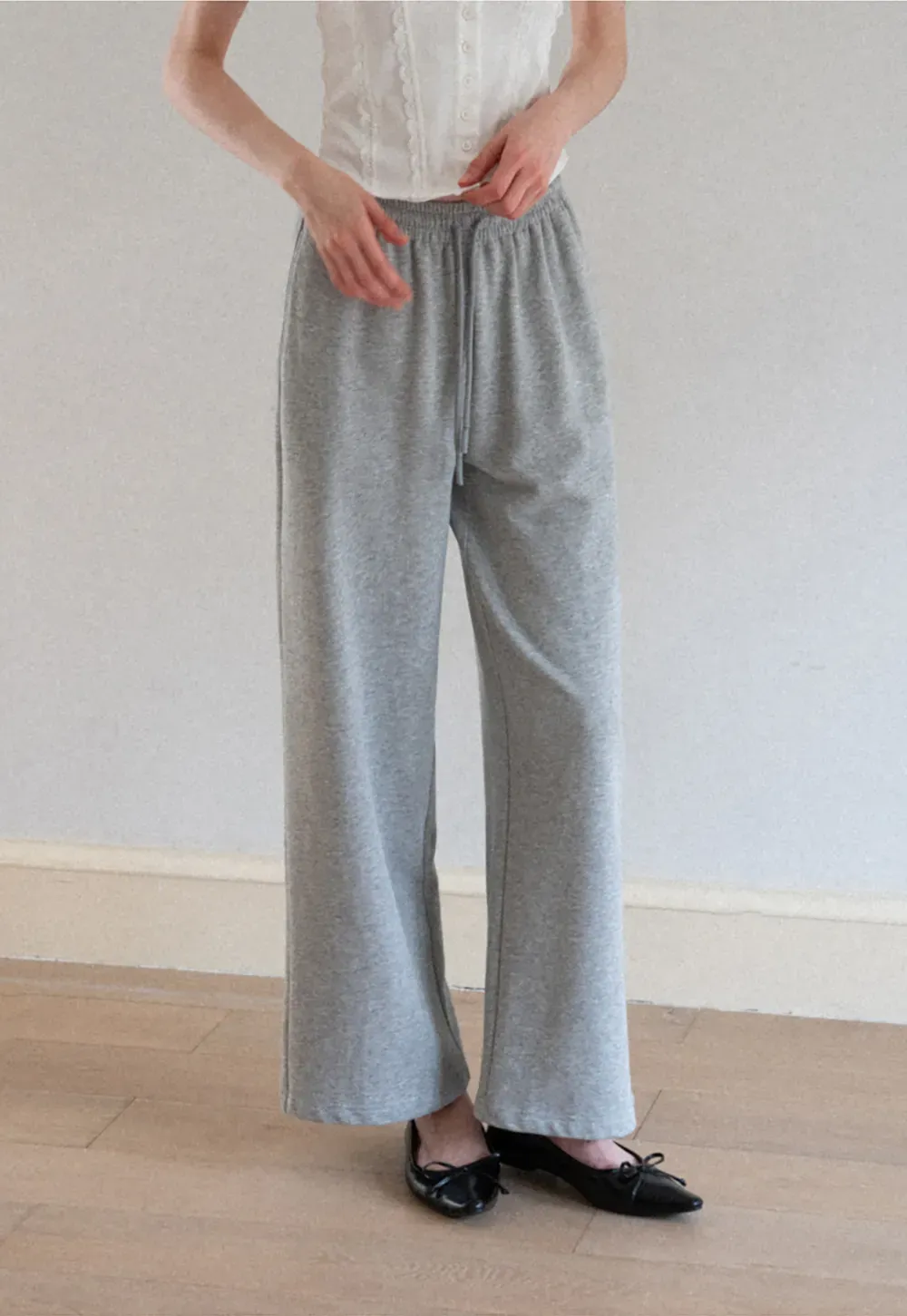 Wide Leg Relaxed Fit Casual Pants