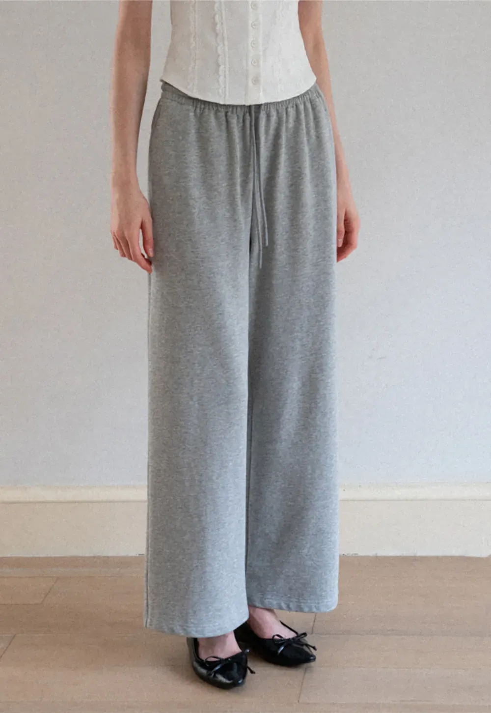 Wide Leg Relaxed Fit Casual Pants