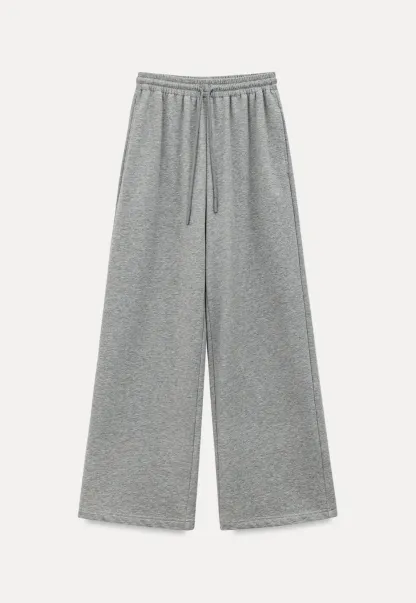 Wide Leg Relaxed Fit Casual Pants