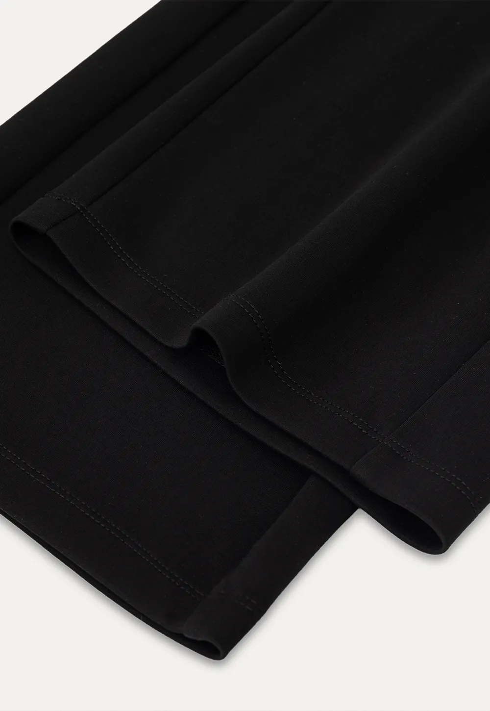 High Waist Cropped Wide Leg Pants